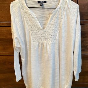 Beautiful cotton peasant style top.